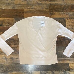 elodie Elegant LT Blush Wrap Sweater‎